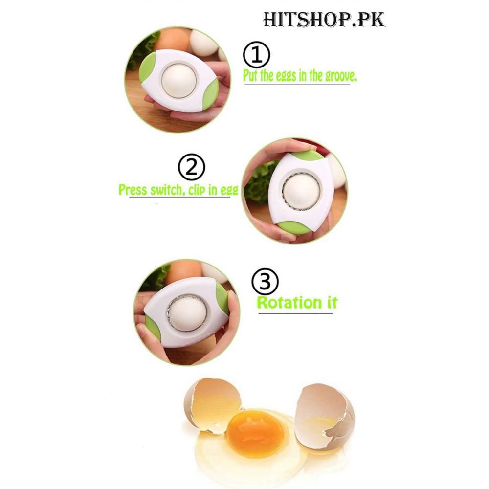 2 Pcs Egg Shell Topper Cutter